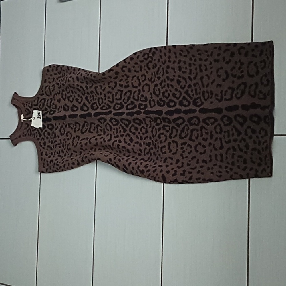 New SER.O.YA Sabine Cheetah Dress